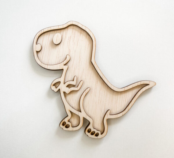 Trex Leuk met letters vultray T-rex