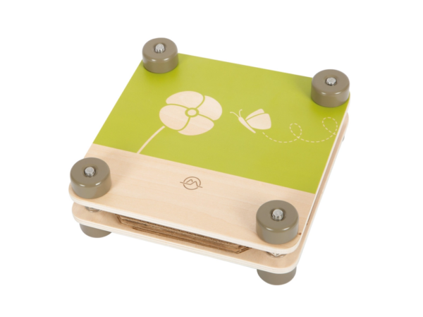 bloemenpers1 Small Foot houten bloemenpers "Discover", knutselpers