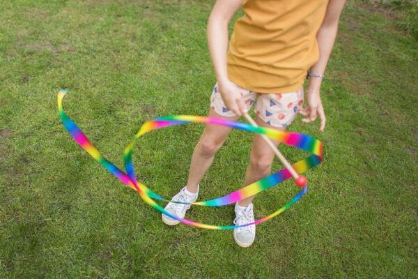 danslint 5 BS Toys Danslint – Regenboog Ritmieklint voor Kinderen
