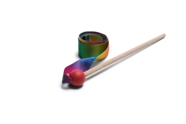 danslint4 BS Toys Danslint – Regenboog Ritmieklint voor Kinderen