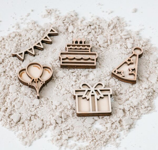 Leuk met letters Kleine vultrays Feest