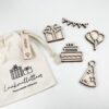Leuk met letters Kleine vultrays Feest