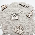 Leuk met letters Kleine vultrays Feest
