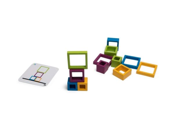 frames2 BS Toys Houten Frames Vorm en Kleuren bouwspel