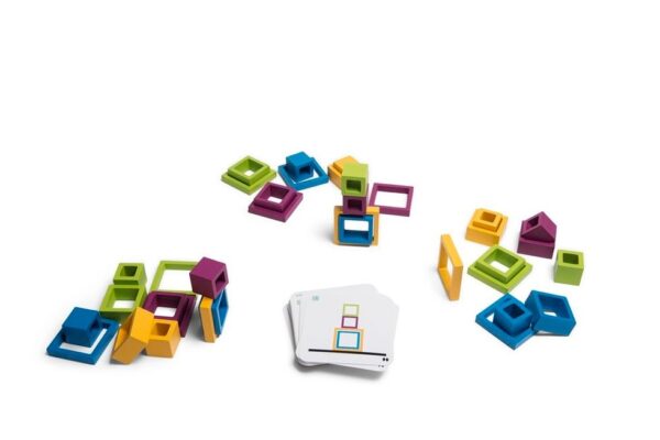 frames3 BS Toys Houten Frames Vorm en Kleuren bouwspel