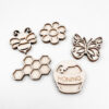 Leuk met letters Kleine vultrays Honing