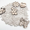 Leuk met letters Kleine vultrays Honing