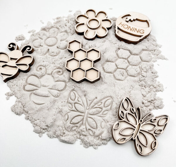 Leuk met letters Kleine vultrays Honing