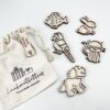 Leuk met Letters Kleine vultrays Huisdieren