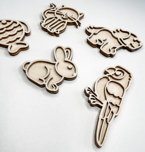 Leuk met Letters Kleine vultrays Huisdieren