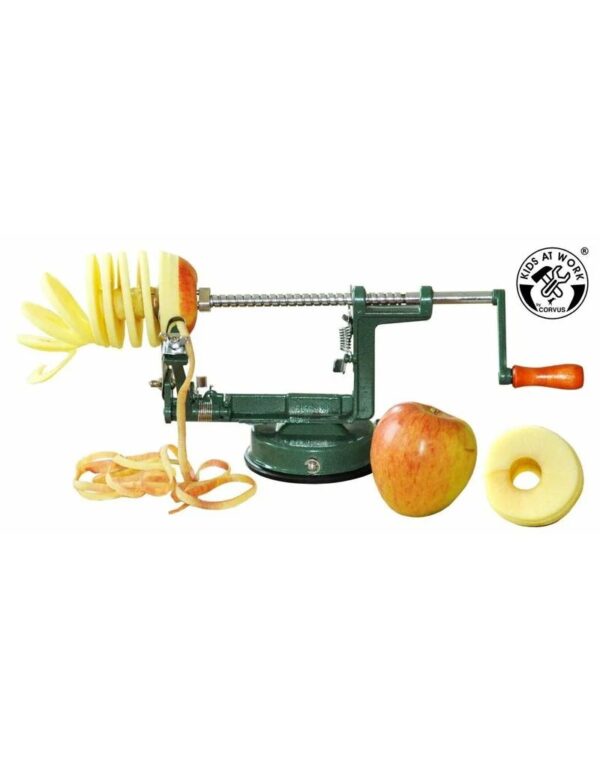 kids-at-work-appelschilmachine Kids at work Appelschilmachine