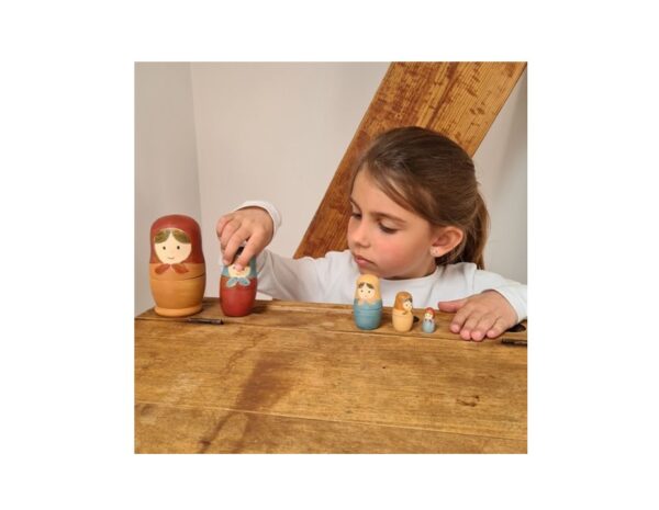 Egmont Toys Houten matroesjka knutselpakket om zelf te verven