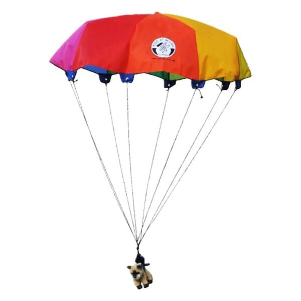 Kids at work Zweefspeelgoed parachute van 85 centimeter