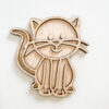 Leuk met letters Vultray poes