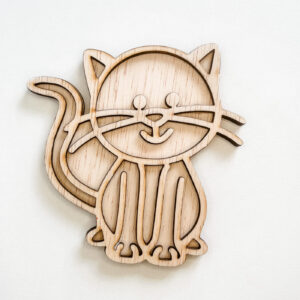 Leuk met letters Vultray poes