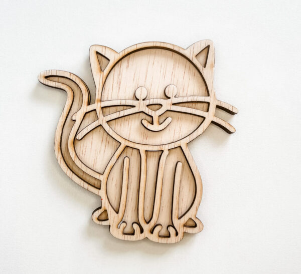 Leuk met letters Vultray poes