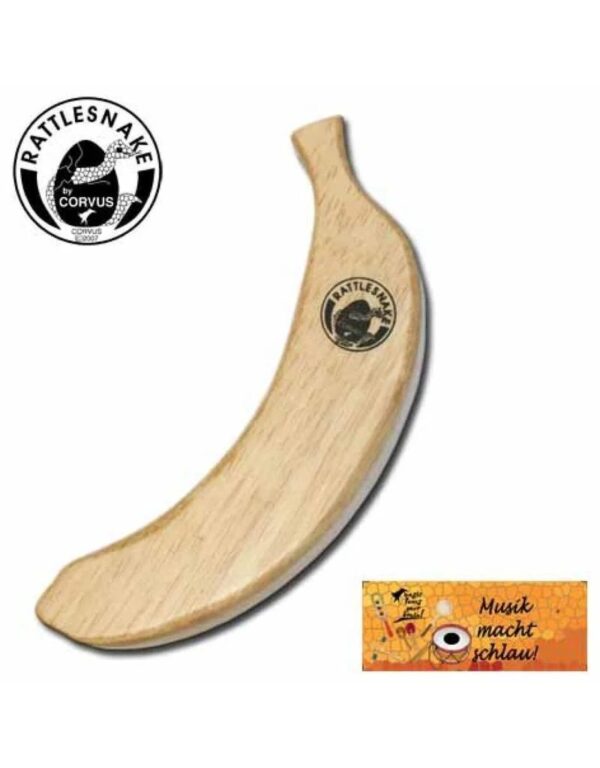 rattlesnake-shaker-banaan Kids at work Rattlesnake Shaker banaan