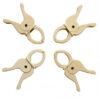 Speelbelovend houten Reuzenknijpers (set van 4)
