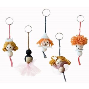 Sleutelhanger poppetjes maken - Egmont Toys