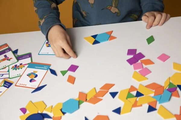 superblocco-dierenpuzzel-patronen 2 SuperBlocco Stoere Dieren Patronenpuzzel Hout Vormenpuzzel Tangram