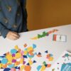 SuperBlocco Stoere Dieren Patronenpuzzel Hout  Vormenpuzzel Tangram