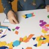 SuperBlocco Stoere Dieren Patronenpuzzel Hout  Vormenpuzzel Tangram