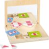Small Foot Symmetriespel met spiegel Educate van hout