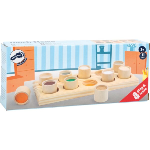 voel memo2 Small Foot - Houten Voelspel Memory