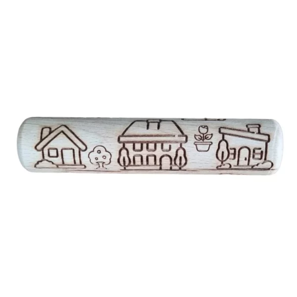 rol huisjes1 KIDDI Houten rol huisjes