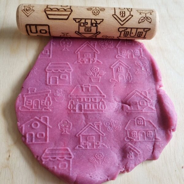 rol huisjes2 KIDDI Houten rol huisjes