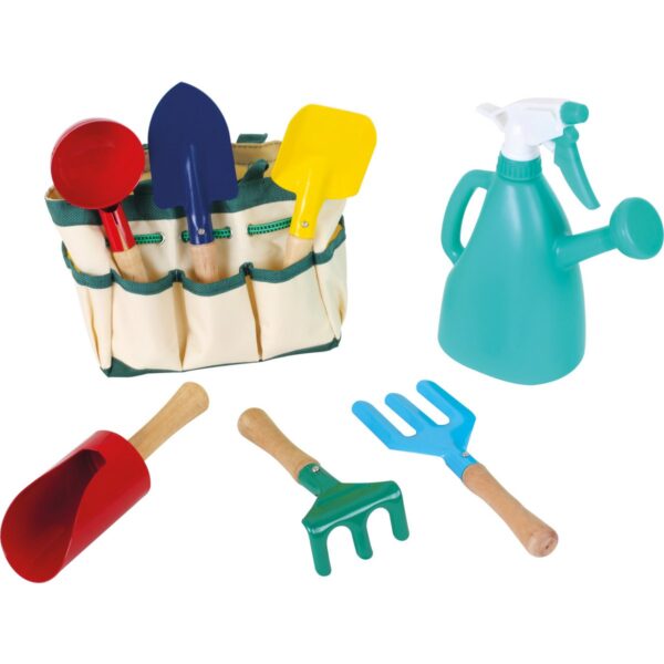 Small Foot Tuintas met tuingereedschap