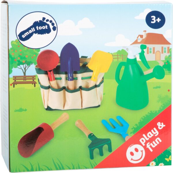Small Foot Tuintas met tuingereedschap