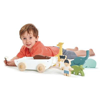 vriendschapsboot3 Tender Leaf ToysHouten speelgoed - de vriendschapsboot