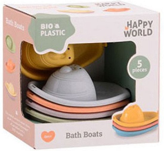 Happy World Bio Plastic 5 badbootjes