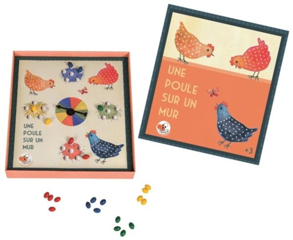 5420023038463 De kip op een muur spel - Egmont Toys