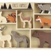 Houten bosdieren set - Egmont Toys