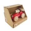 Houten raceauto met hond - Egmont Toys