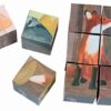 Egmont Toys Kubuspuzzel blokpuzzel 9 stuks bosdieren