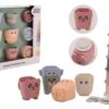 Happy World Bio Plastic Stapel emmers en bekers