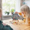 BS Toys Houten speelgoed - 3 bij elkaar (variant van 4 op een rij)