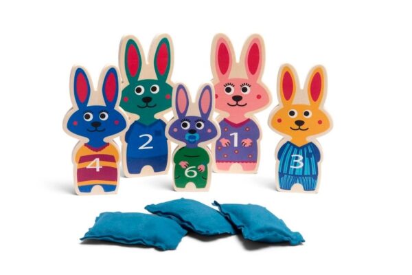 Balwerpen Bunnies BS Toys Pittenzakjes - Konijnen werpen
