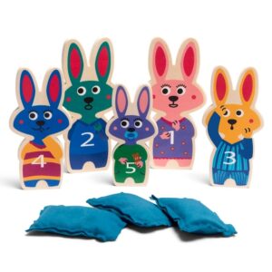 Balwerpen Bunnies BS Toys Pittenzakjes - Konijnen werpen