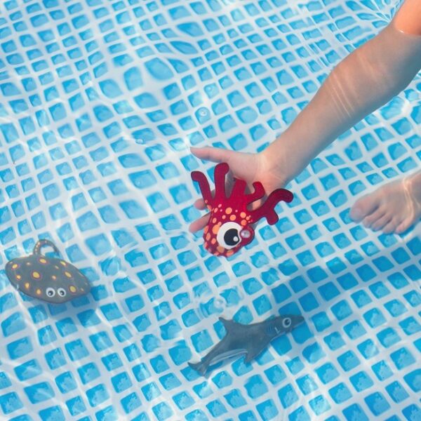 BS Toys Opduikdieren – Zeedieren voor in Bad of Zwembad | Waterspeelgoed