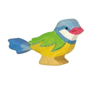 Holztiger - Houten Dieren - Pimpelmees 6 cm