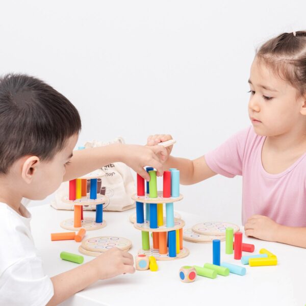 Toren balans 6 New Classis Toys houten Toren Balans Spel