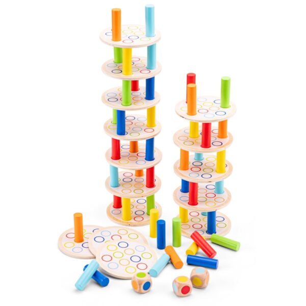 Toren balans1 New Classis Toys houten Toren Balans Spel