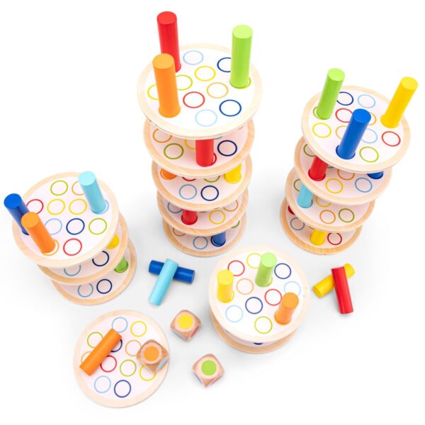 Toren balans3 New Classis Toys houten Toren Balans Spel