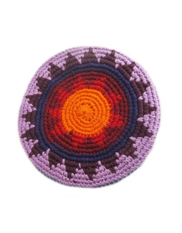 Gehaakte fairtrade frisbee flying disc