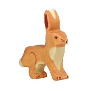 Holztiger Haas, rechtopstaande oren.