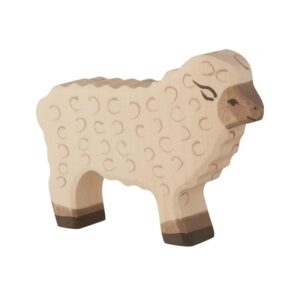 Holztiger Schaap, staand. 11 cm.